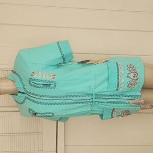 DOUBLE D RANCH EMBROIDERED CARDIGAN NWT